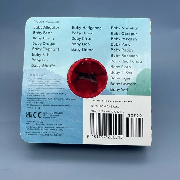 Baby Mushroom: Finger Puppet Book (Little Finger Puppet), NWOT - Picture 8 of 9